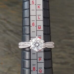 Moissanite Diamond Ring